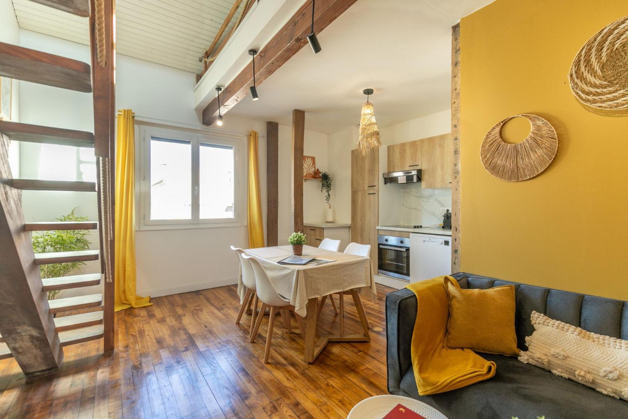 Le Boho - Charmant T3 Avec Climatisation Et Fibre Бержерак Экстерьер фото